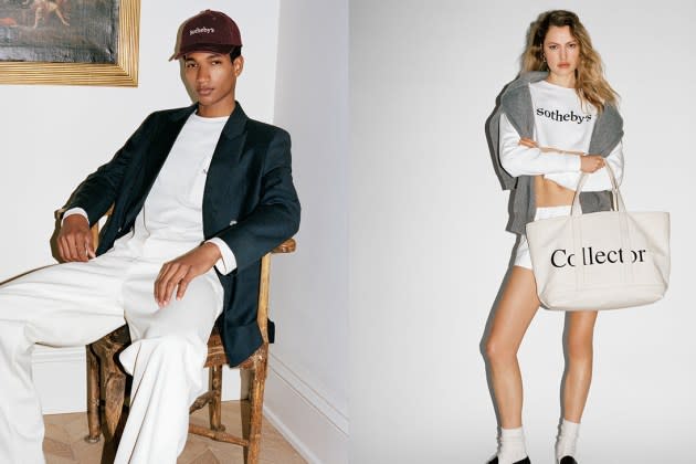 FRAME x Sotheby’s: 80s New York Preppy Meets Art-World Chic in Bold Capsule Launch