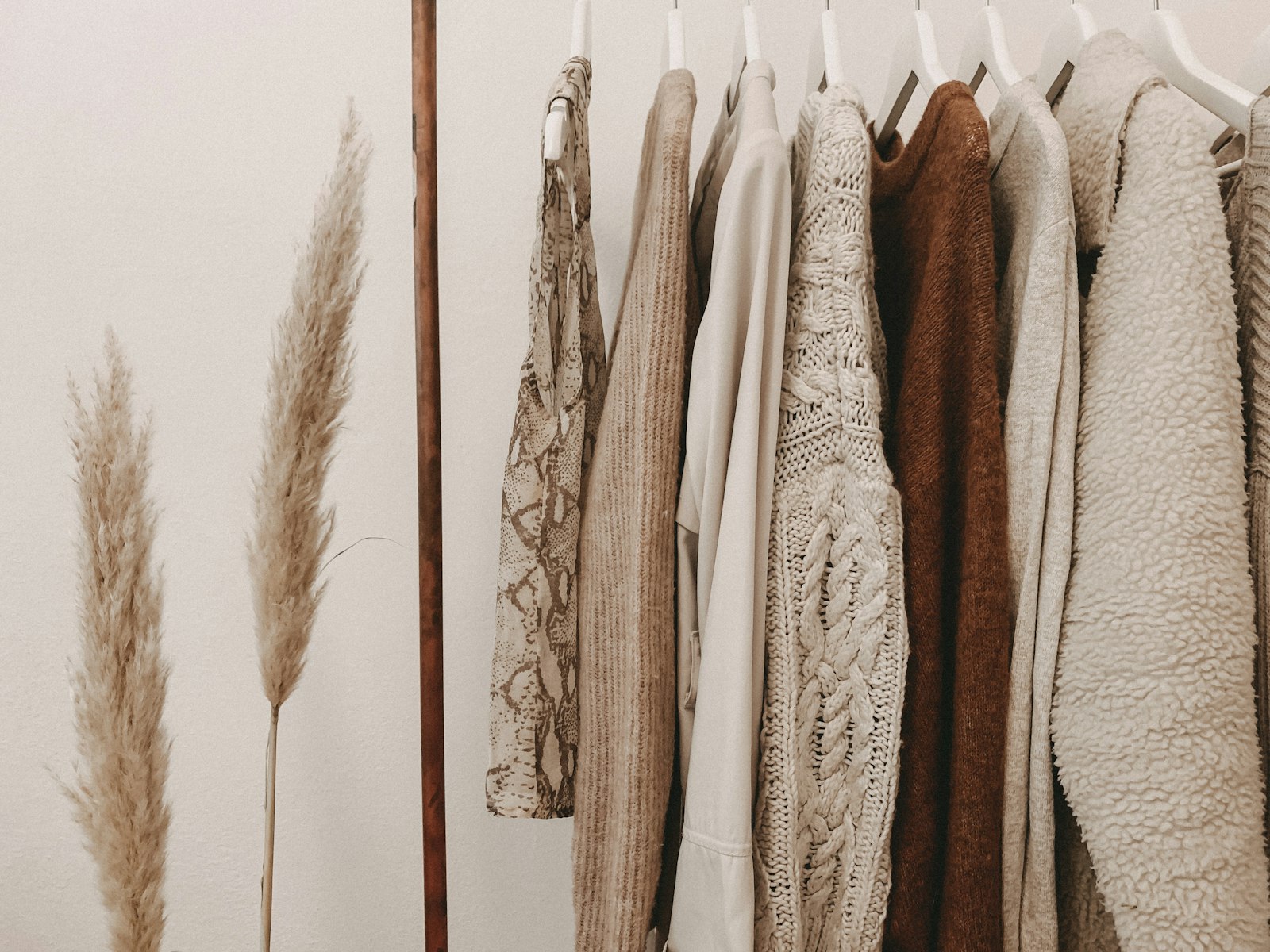 Organised closet with neatly hung clothing illustrating the wardrobe gap