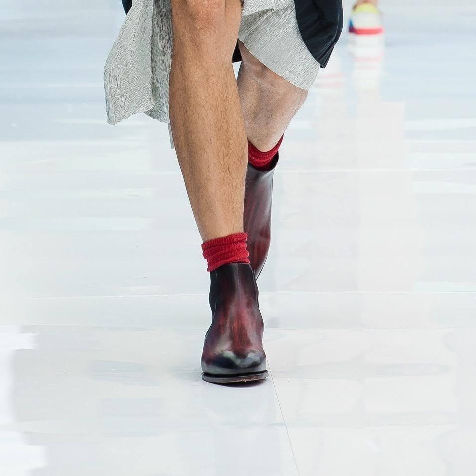 Buy 009 Patina Chelsea Boots by Que Shebley