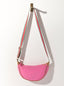 Ezra Quilted Nylon Sling Cross-Body, Pink