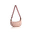 Ezra Quilted Nylon Large Cross-Body, Blush