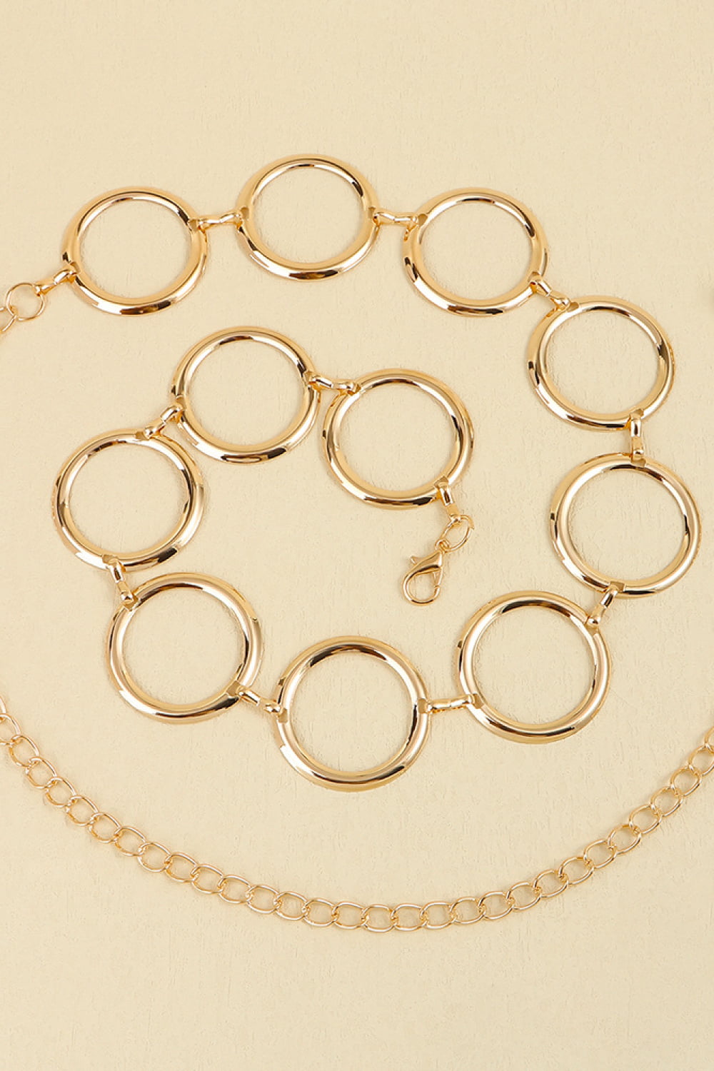 Buy Circle Ring Chain Belt by Faz