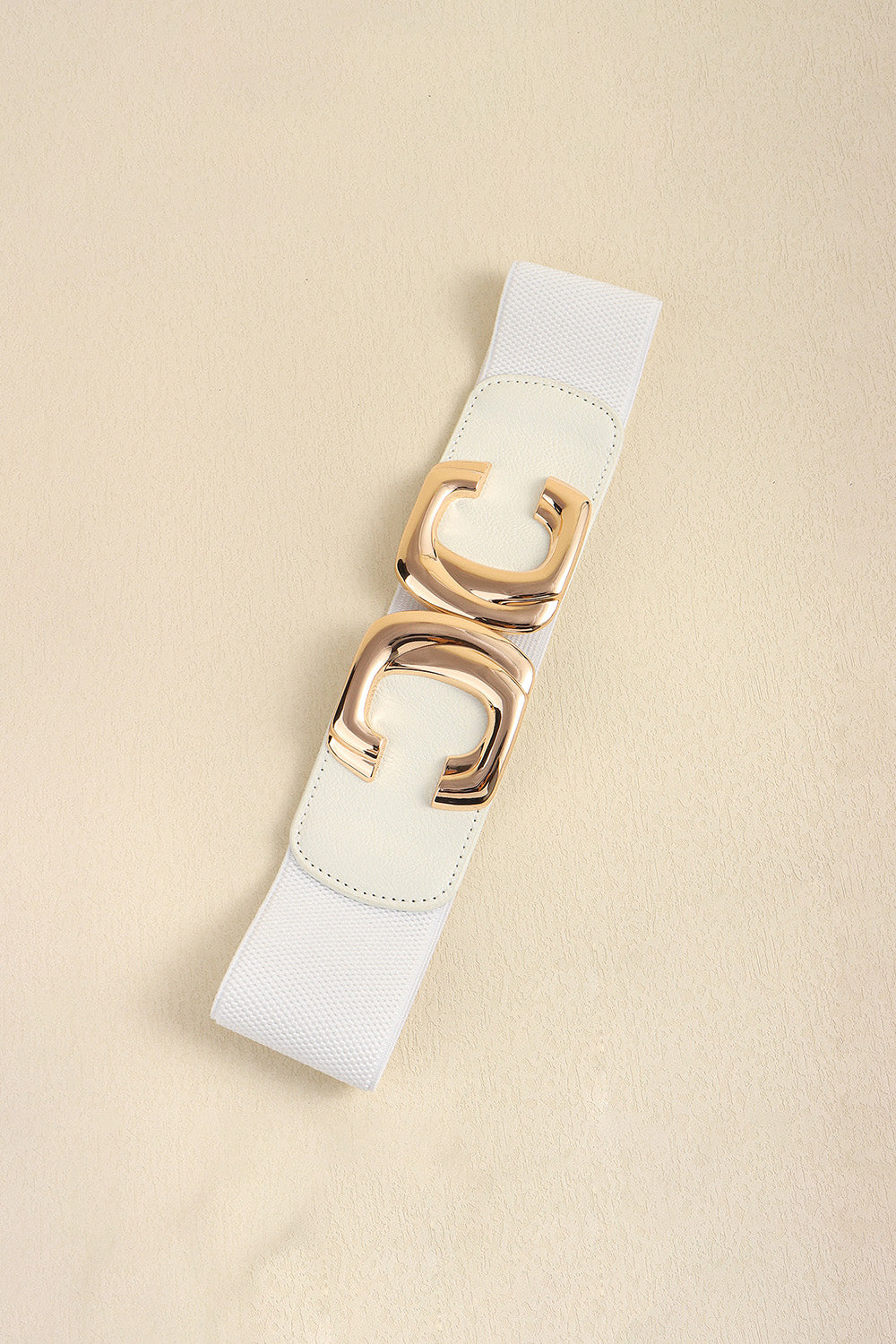 Buy Zinc Alloy Buckle Elastic Wide Belt by Faz