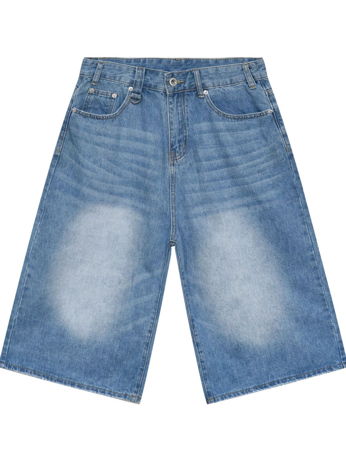 Buy Men's Wide Leg Denim Shorts by Faz