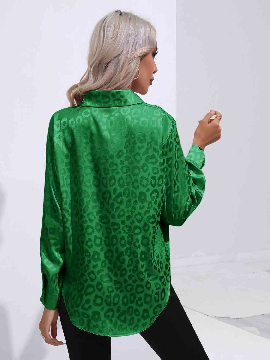 Buy Printed Collared Neck Buttoned Shirt by B&S