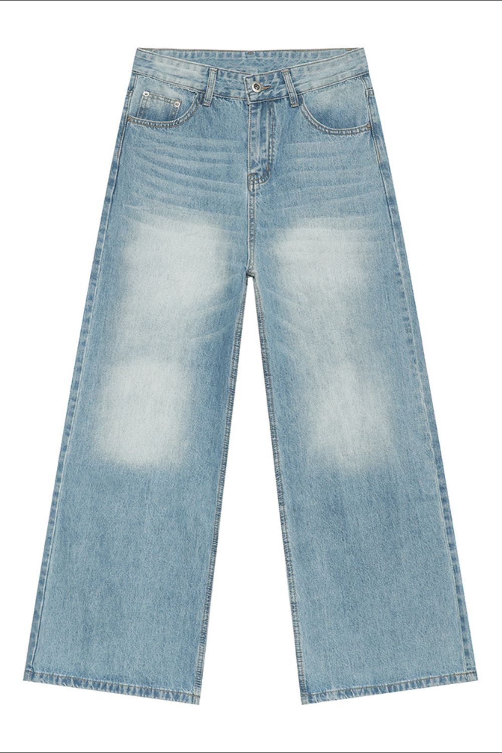 Buy Men's Cat's Whisker Wide Leg Jeans by Faz