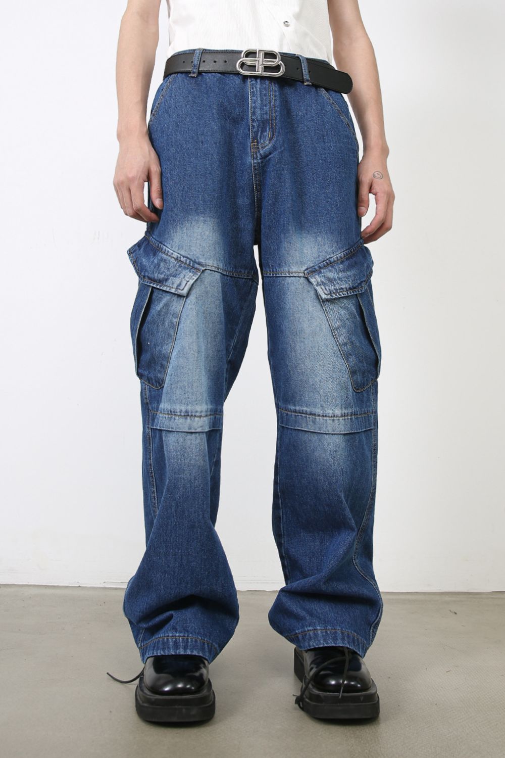 Buy Men's Baggy Jeans with Pockets by Faz