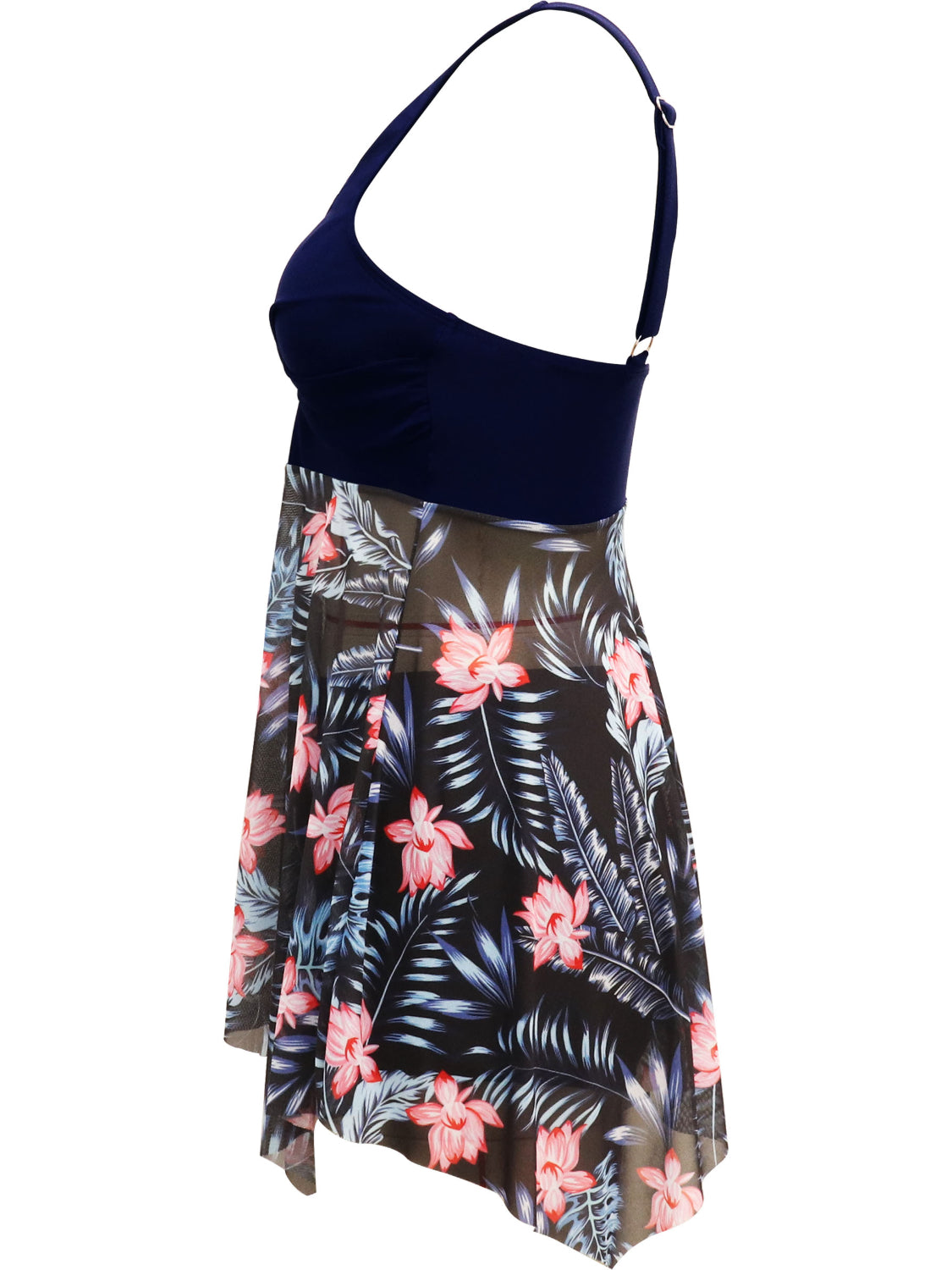 Buy Printed Wide Strap Two-Piece Swim Set by Faz