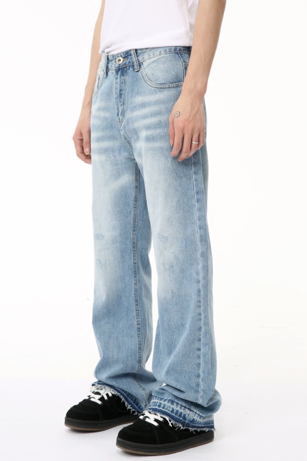 Buy Baggy Jeans with Pockets by Faz