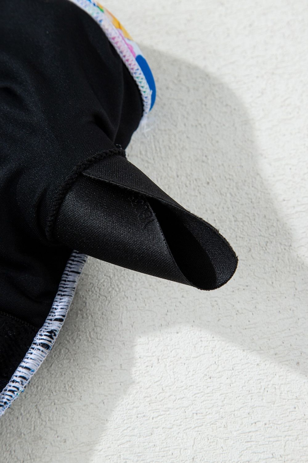 Buy Floral Gingham Halter Neck Drawstring One Piece Swimwear by Faz