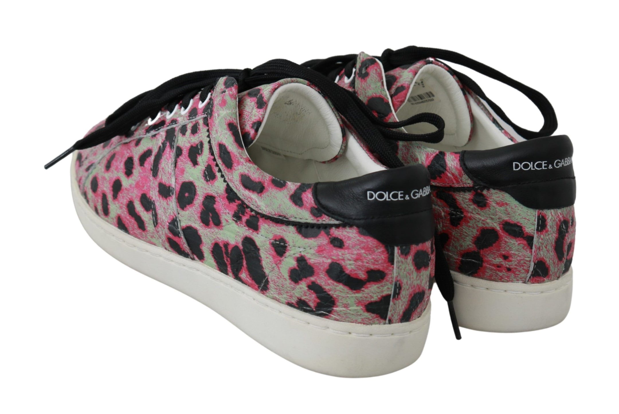 Buy Multicolor Crocodile Leather Sneakers by Dolce & Gabbana