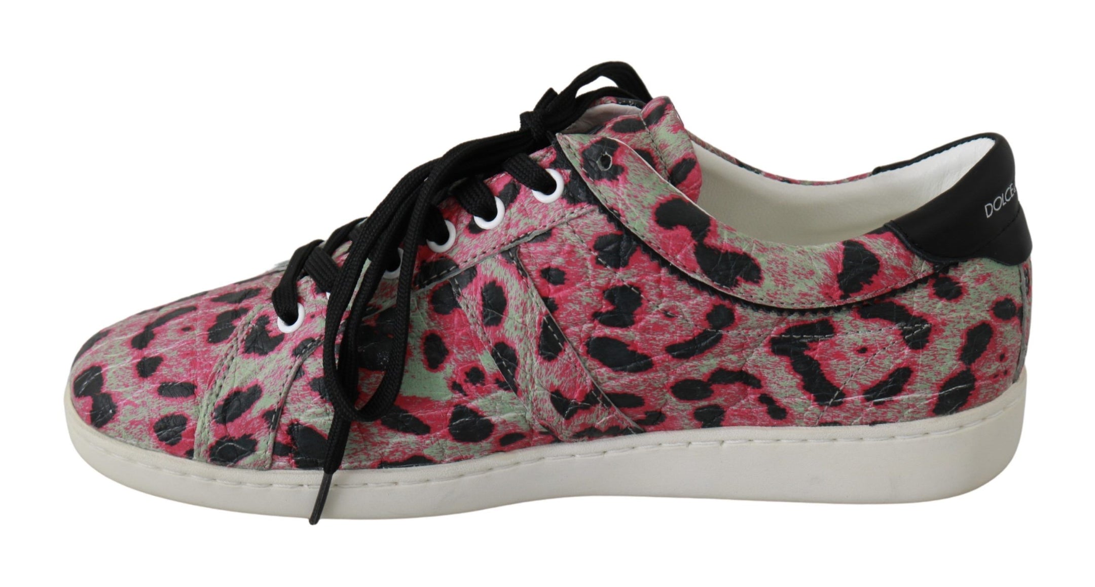 Buy Multicolor Crocodile Leather Sneakers by Dolce & Gabbana