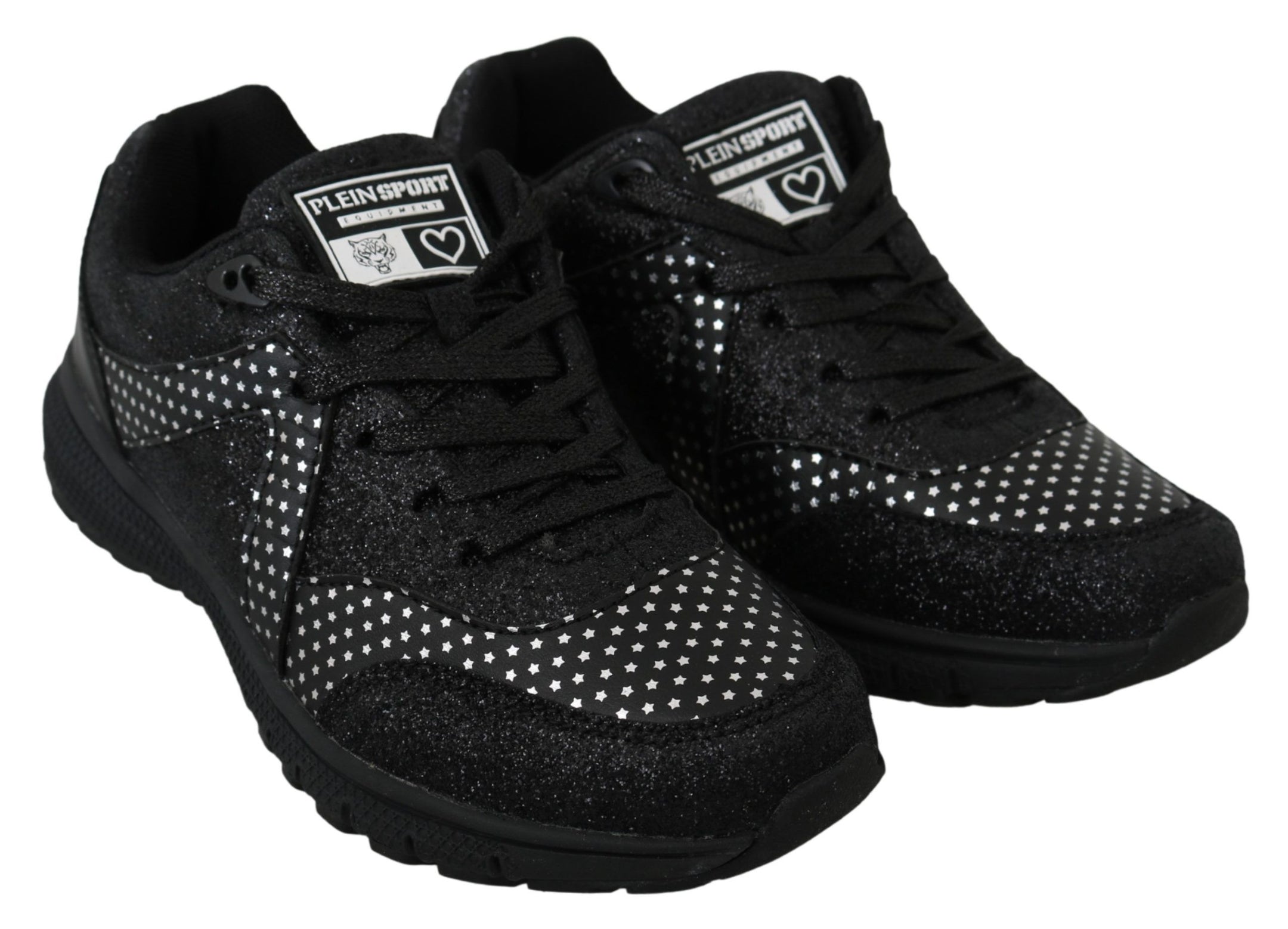 Buy Chic Black Jasmine Sneakers by Philipp Plein