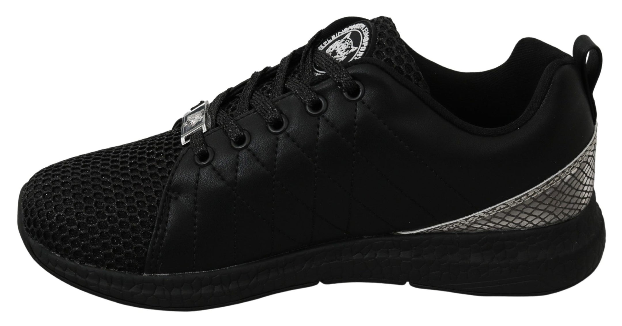 Buy Elegant Black Gisella Sneakers by Philipp Plein