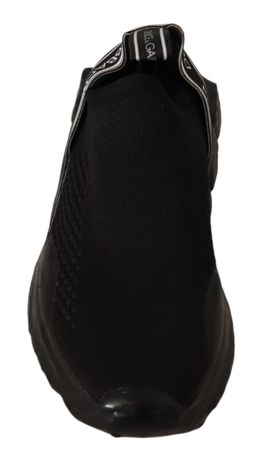 Buy Chic Black Sorrento Slip-On Sneakers by Dolce & Gabbana