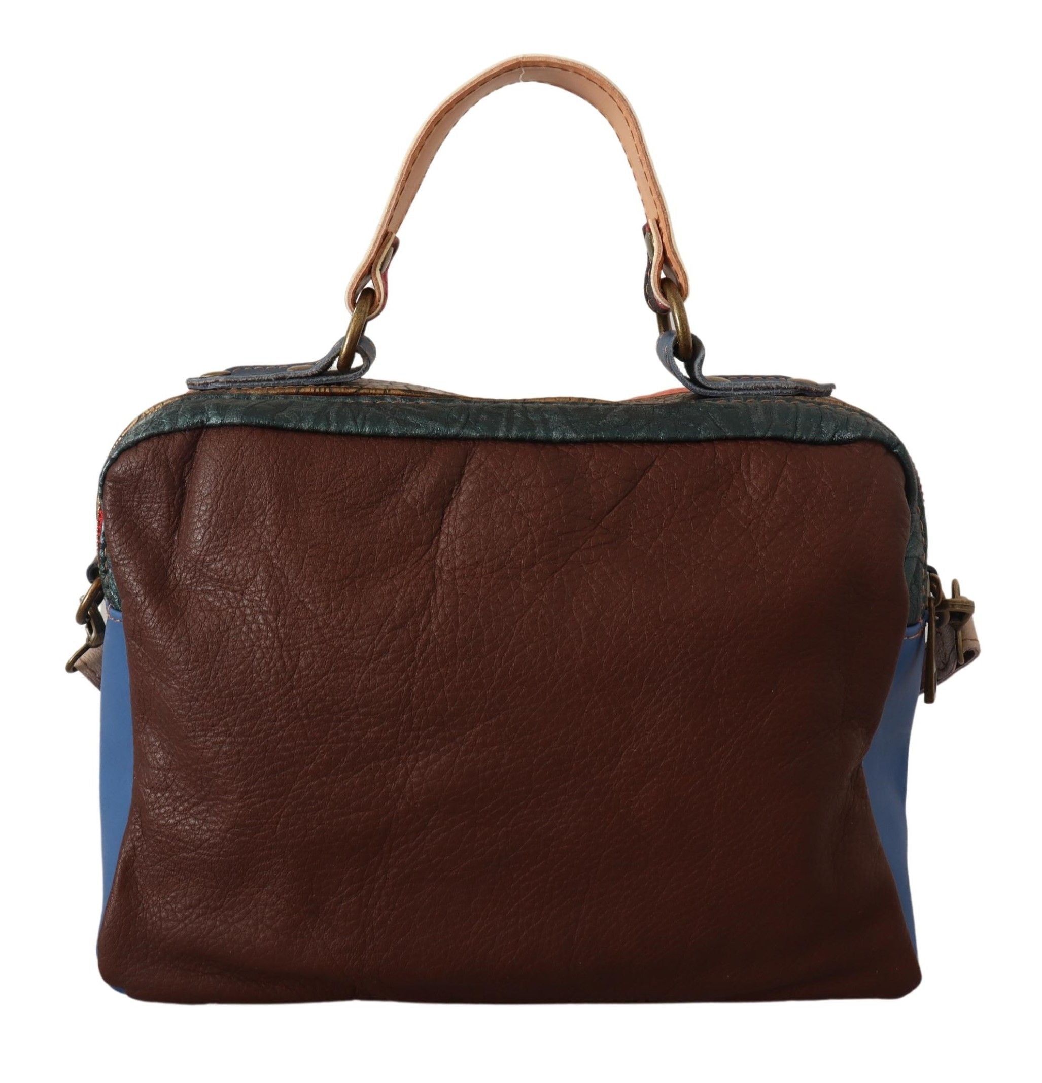 Buy Chic Multicolor Leather Shoulder Bag by EBARRITO