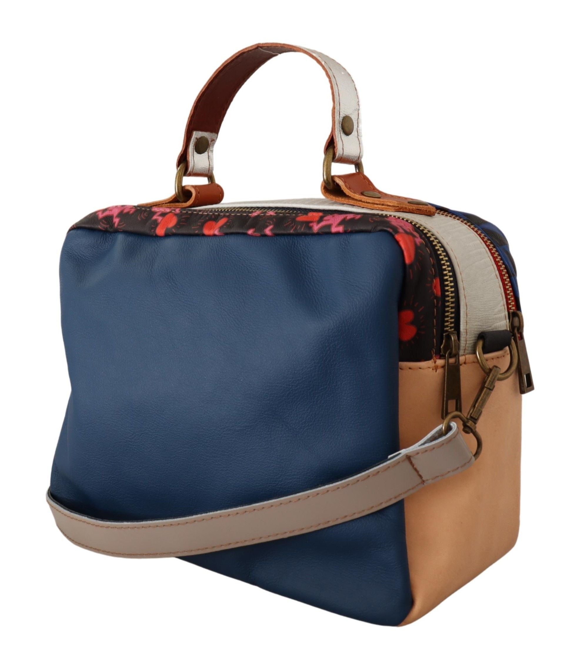 Buy Chic Multicolor Leather Shoulder Bag by EBARRITO