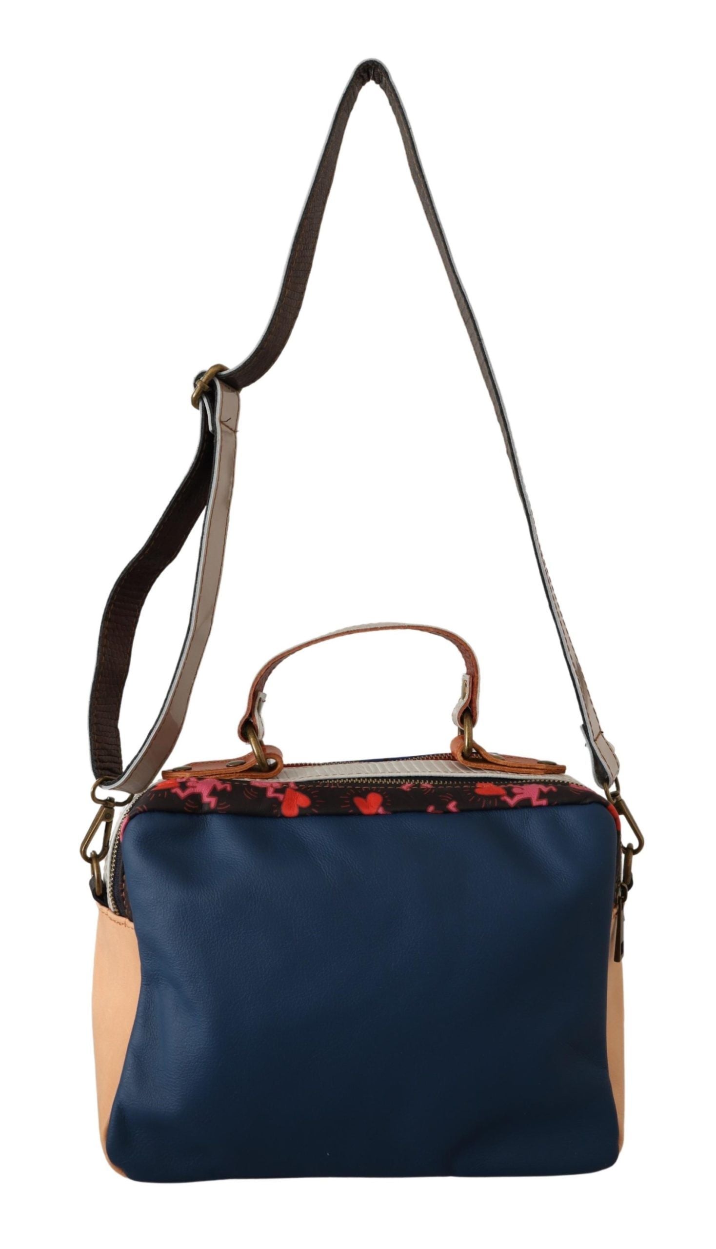 Buy Chic Multicolor Leather Shoulder Bag by EBARRITO