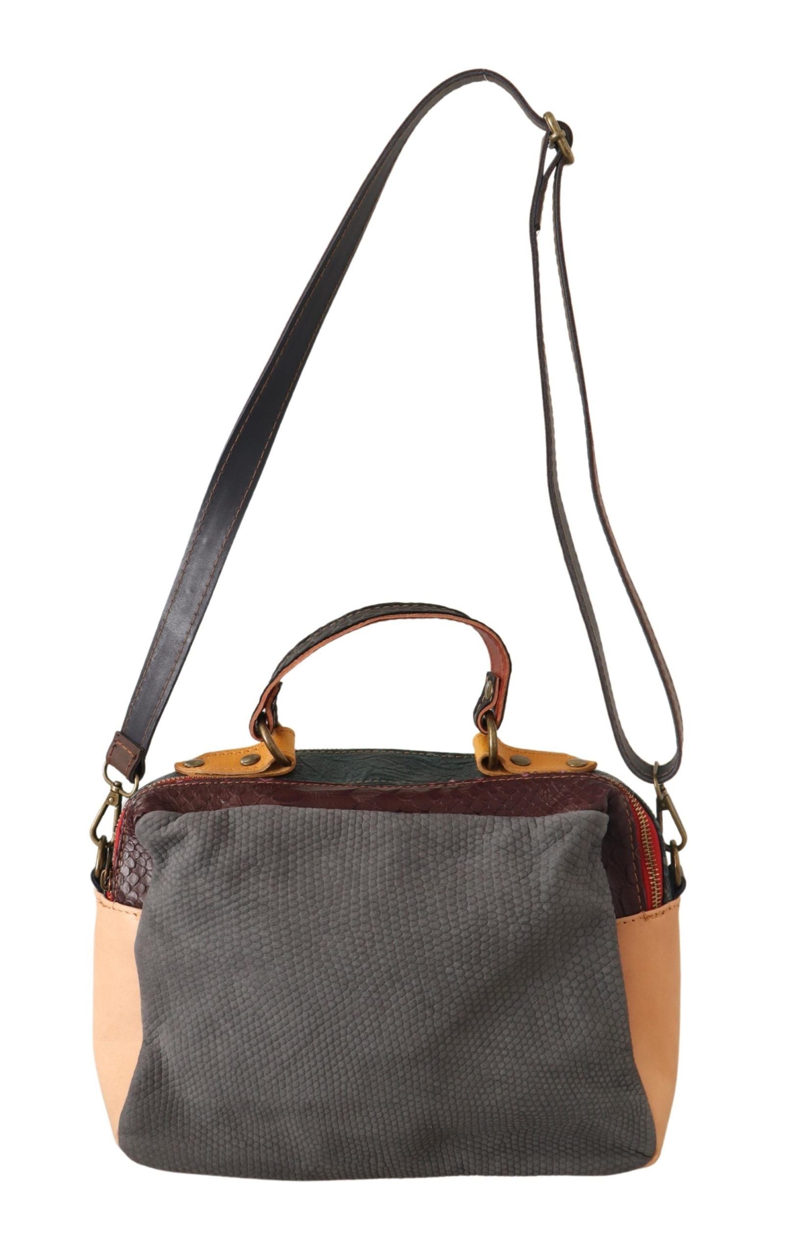 Buy Chic Multicolor Leather Shoulder Bag by EBARRITO