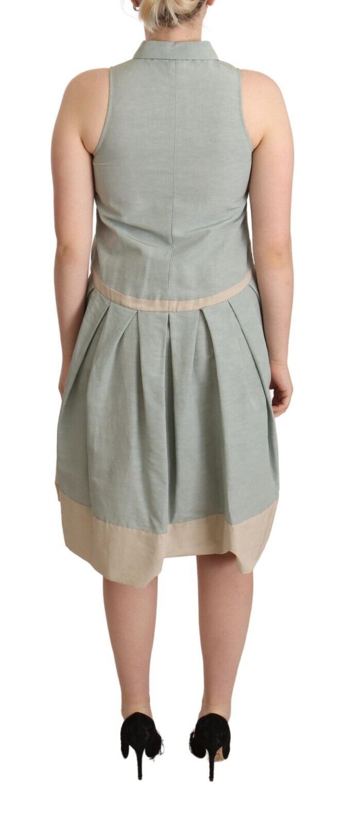 Buy Chic Sleeveless Collared Sheath Dress by Comeforbreakfast