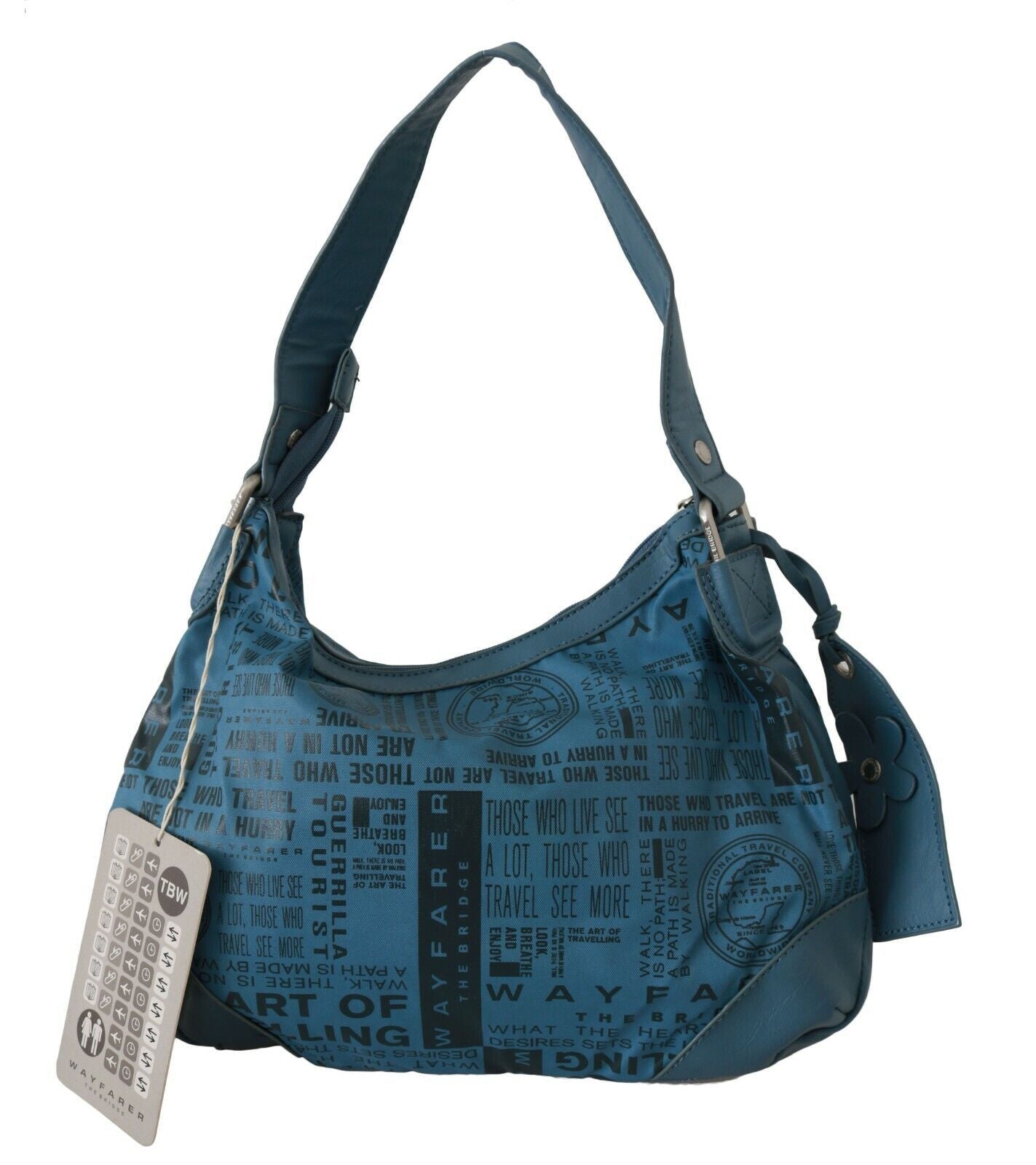 Buy Chic Blue Fabric Shoulder Bag - Perfect for Everyday Elegance by WAYFARER