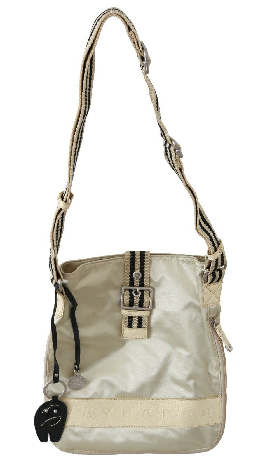 Buy Chic Beige Fabric Handbag by WAYFARER