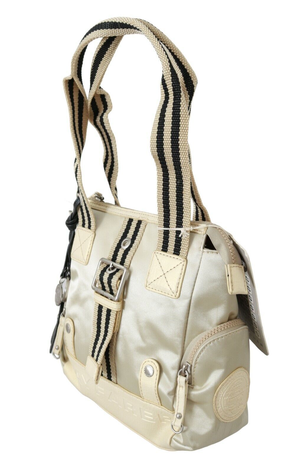 Buy Chic Beige Fabric Handbag by WAYFARER