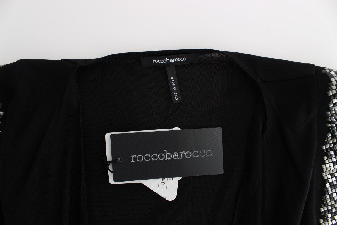 Buy Elegant Draped Neckline Sleeveless Dress by Roccobarocco