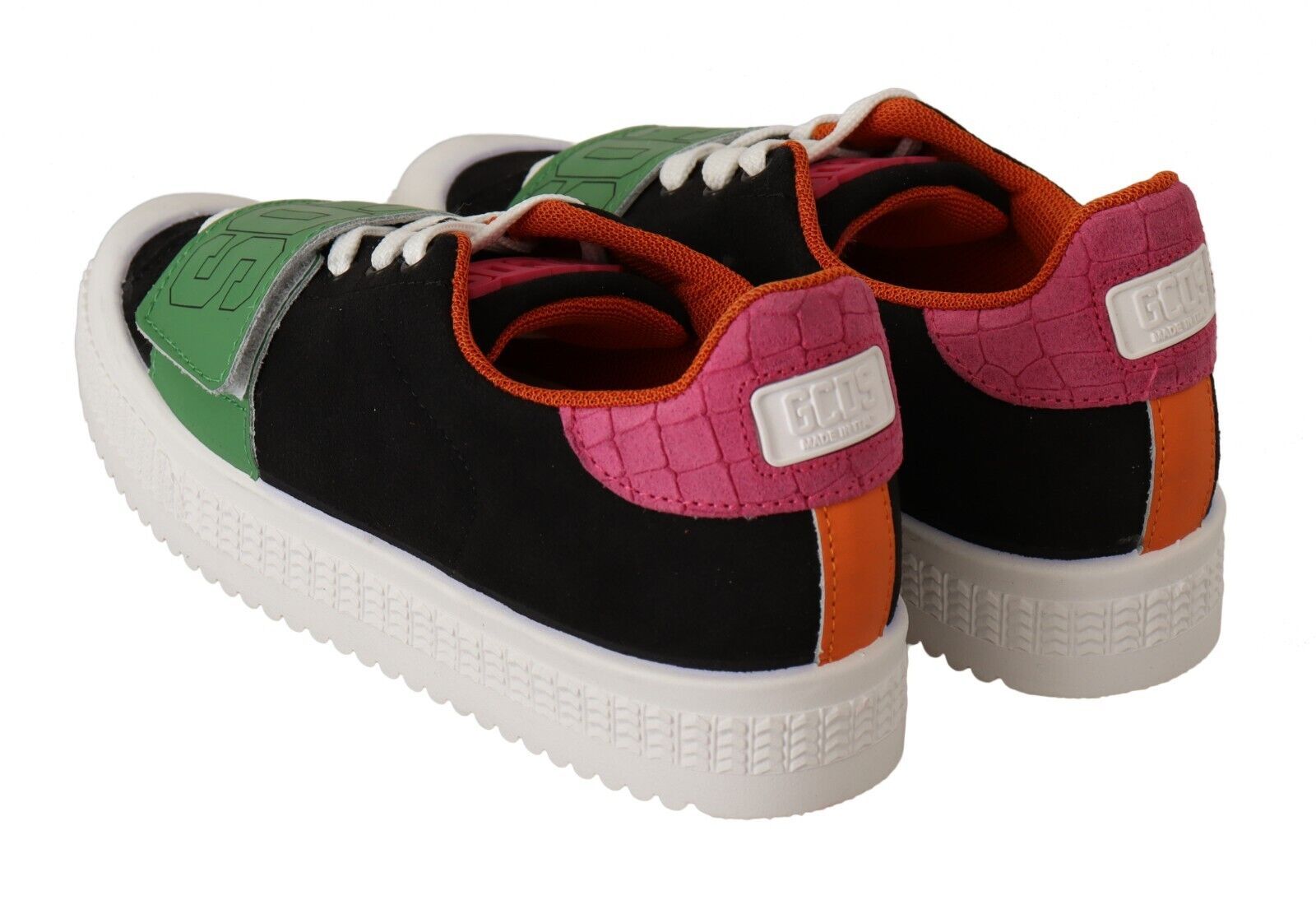 Buy Stylish Multicolor Low Top Lace-Up Sneakers by GCDS