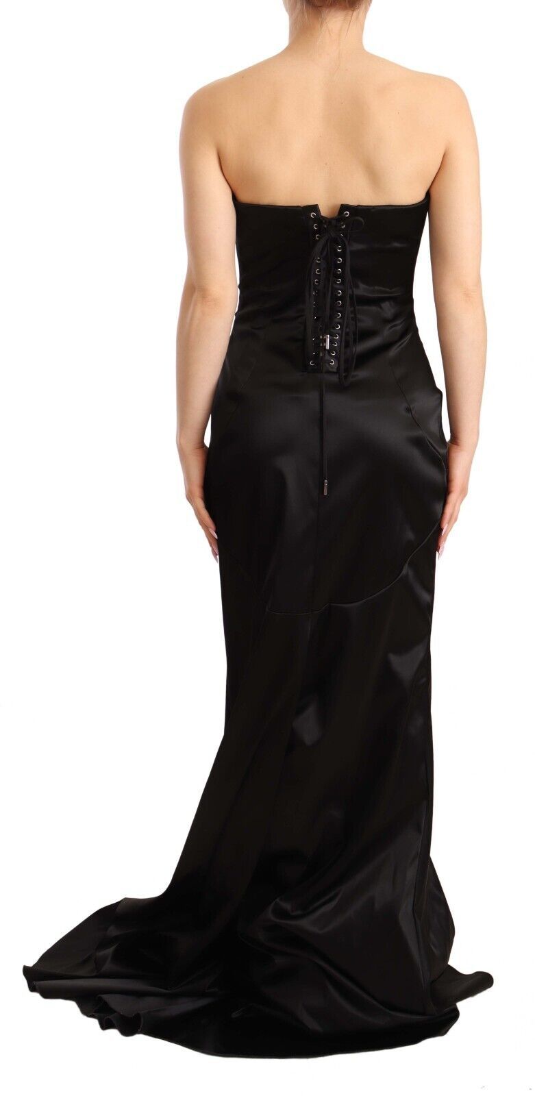 Buy Elegant Black Strapless Mermaid Dress by Dolce & Gabbana