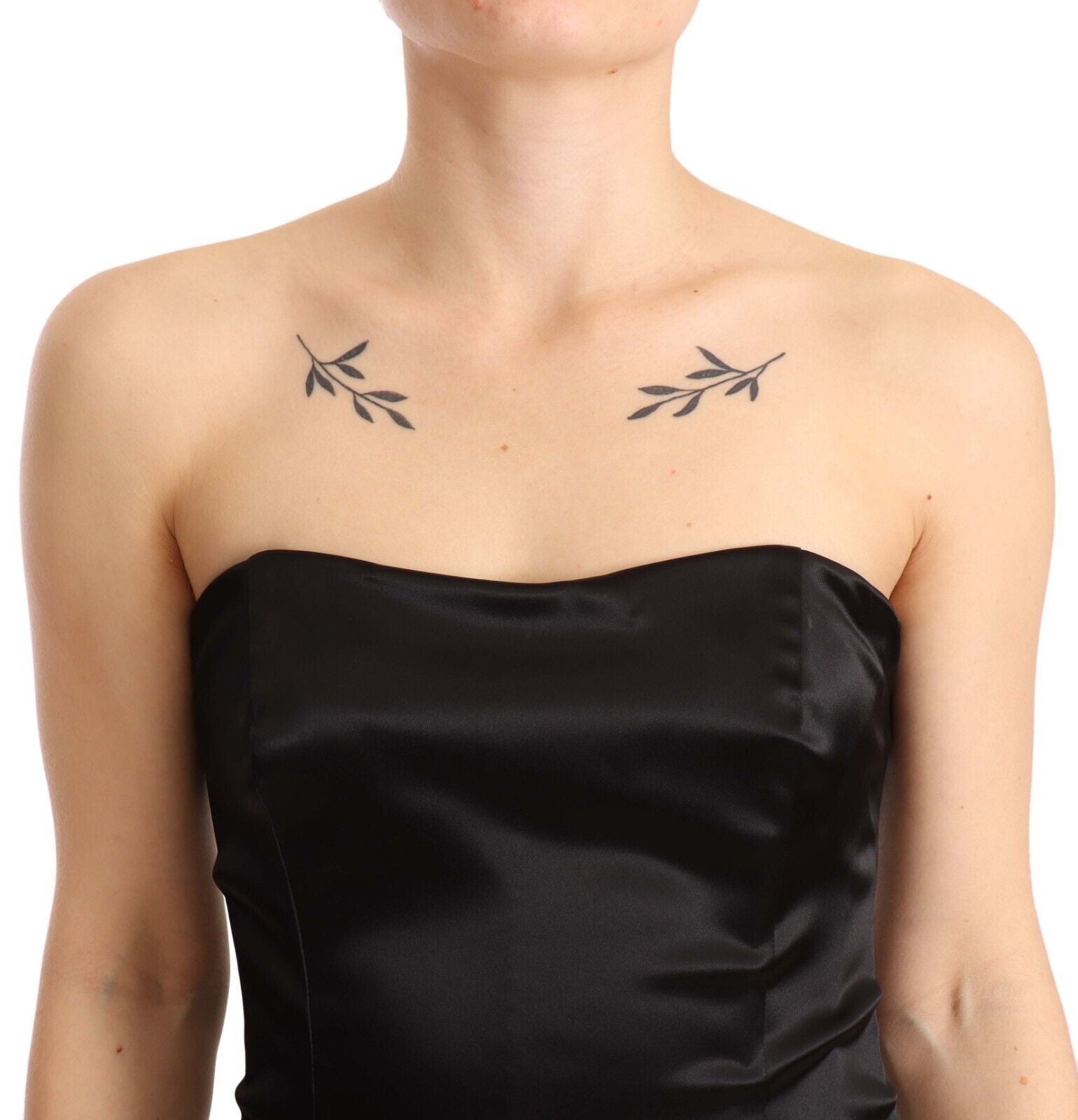 Buy Elegant Black Strapless Mermaid Dress by Dolce & Gabbana