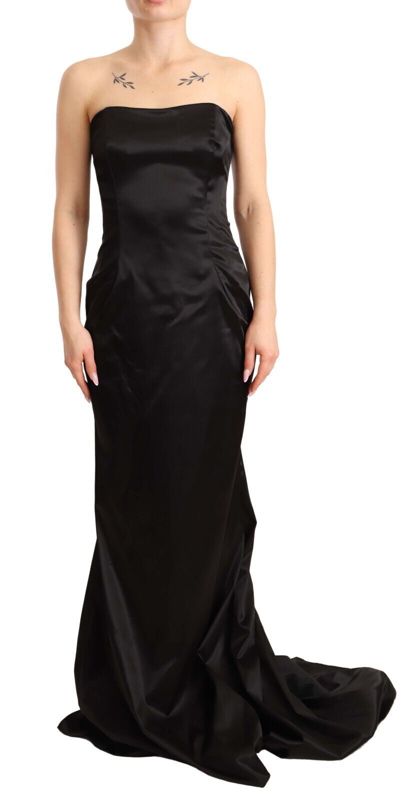 Buy Elegant Black Strapless Mermaid Dress by Dolce & Gabbana