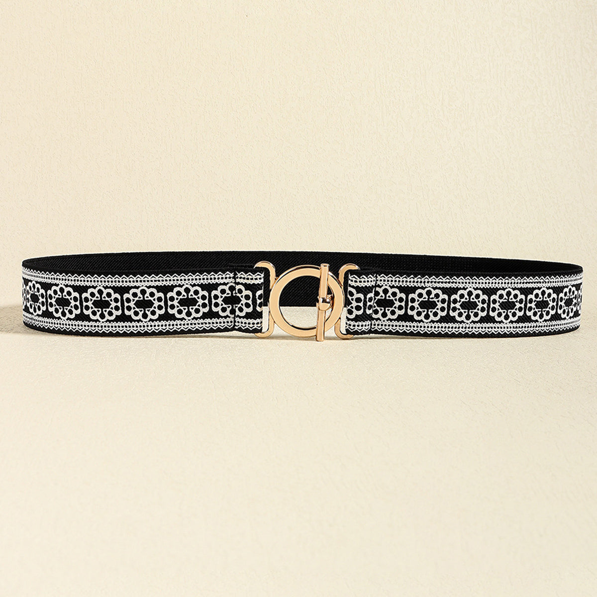 Buy Toggle Clasp Elastic Belt by Faz