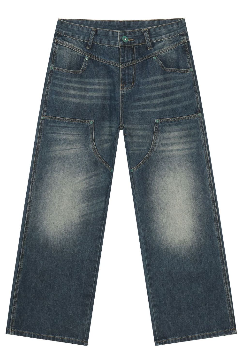 Buy Men's Wide Leg Jeans by Faz