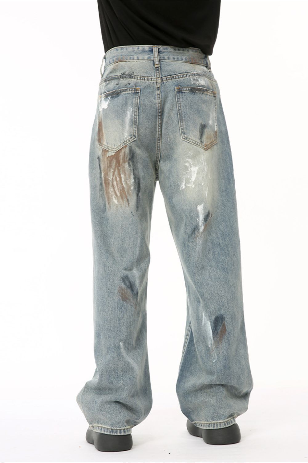 Buy Baggy Jeans with Pockets by Faz