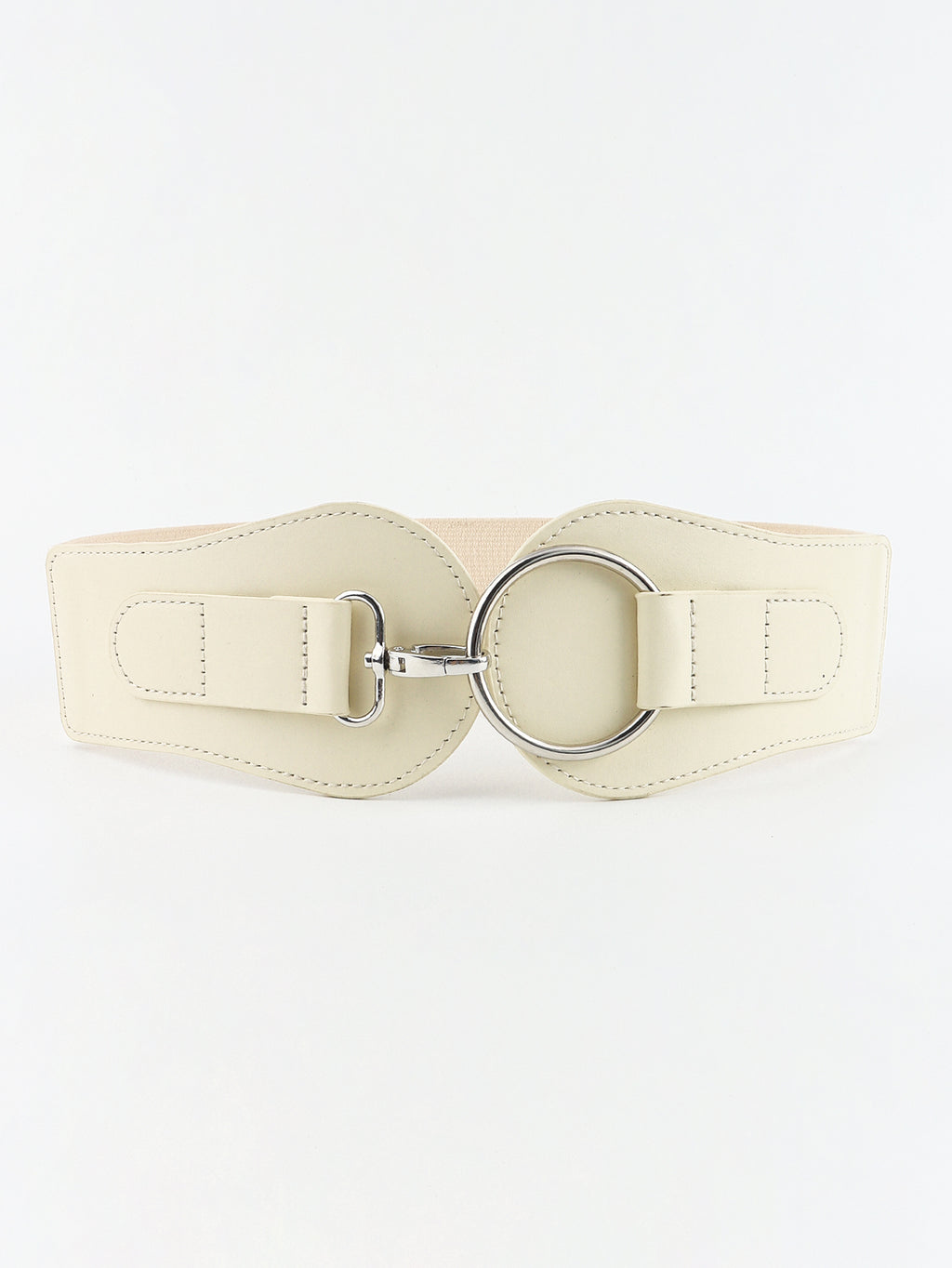 Buy PU Elastic Wide Belt by Faz