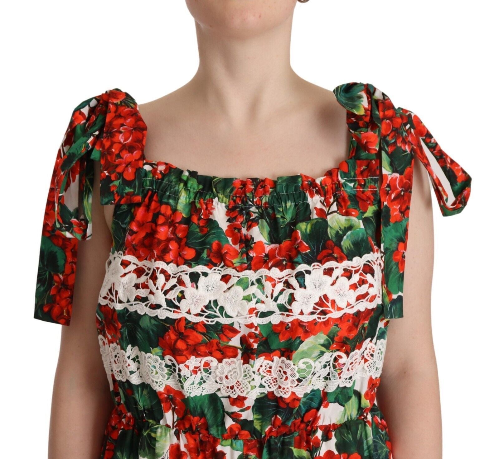 Buy Multicolor Floral Maxi Dress by Dolce & Gabbana