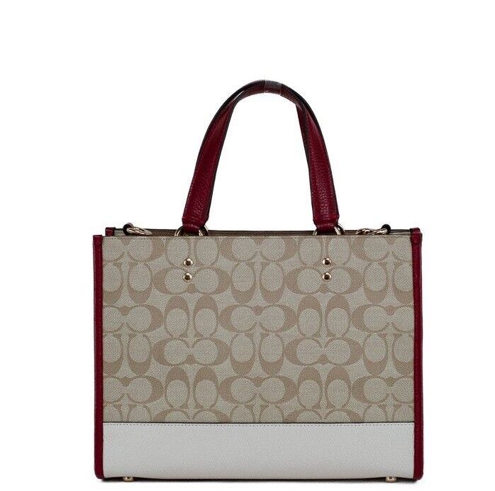 Buy Dempsey Medium Lunar New Year Rabbit Signature Carryall Tote Bag by COACH