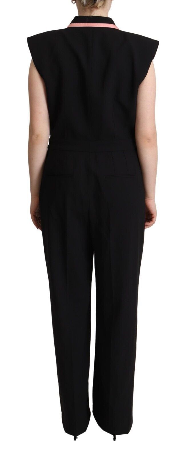 Buy Elegant Sleeveless Wool Blend Jumpsuit by Dolce & Gabbana