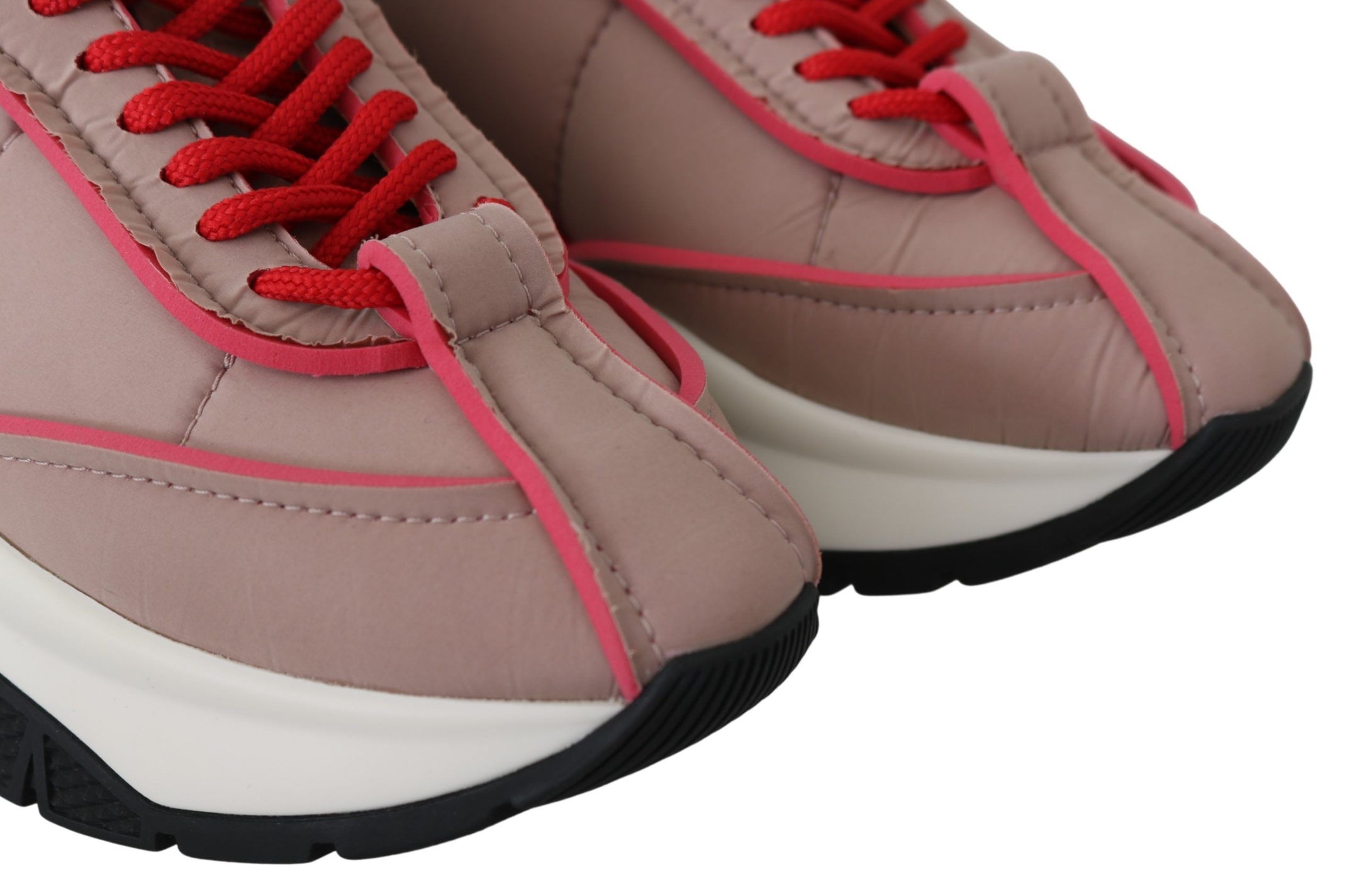 Buy Ballet Pink Chic Padded Sneakers by Jimmy Choo