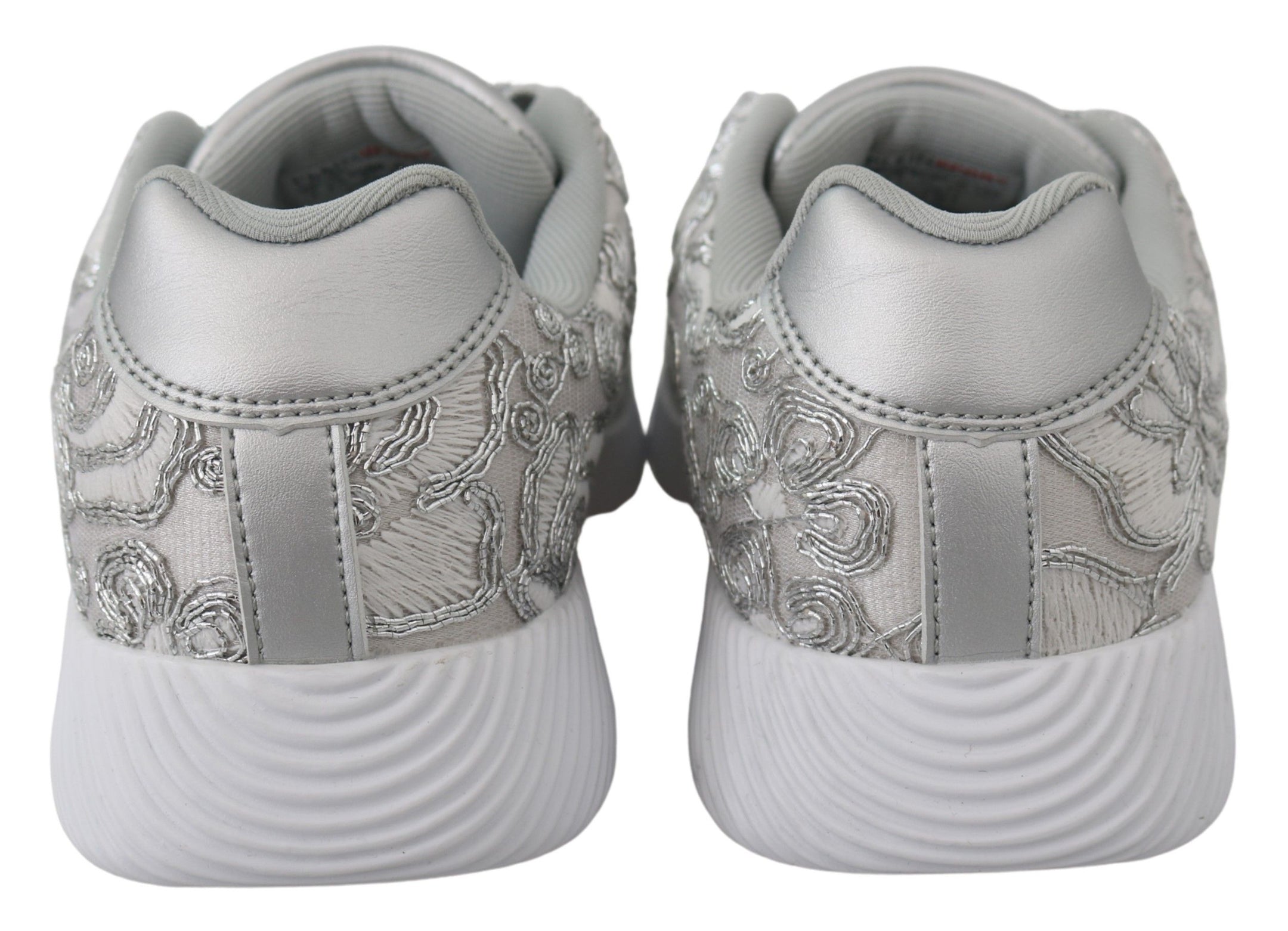 Buy Silver Gleam Runner Joice Sneakers by Plein Sport