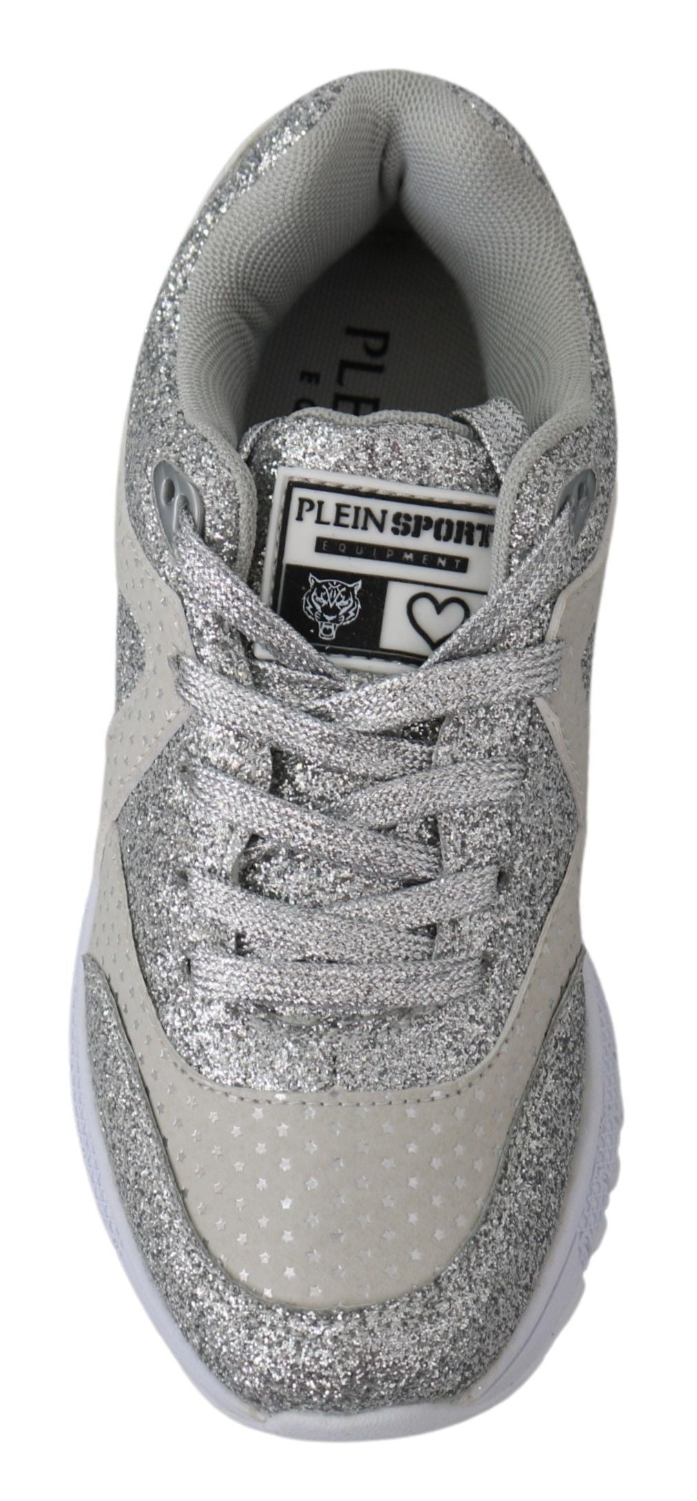 Buy Chic Silver Runner Jasmines Sneakers by Plein Sport