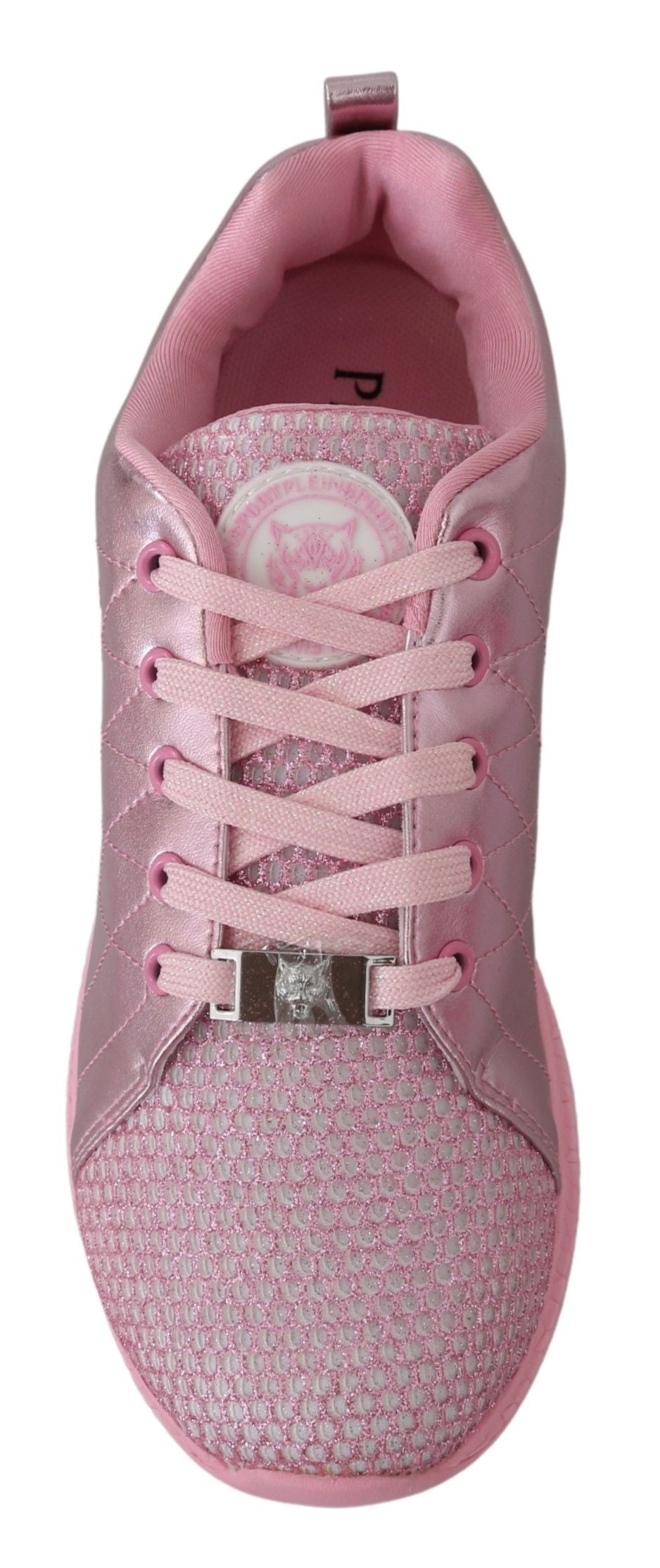 Buy Chic Pink Blush Runner Gisella Sneakers by Plein Sport