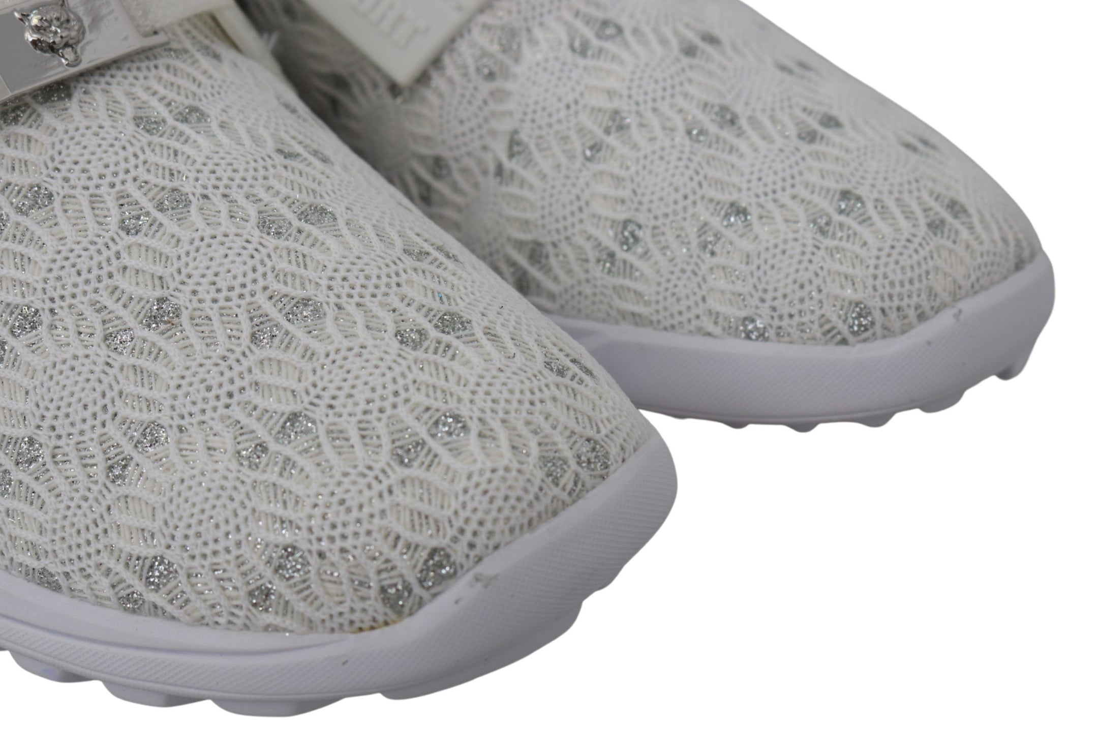 Buy Sleek White Runner Beth Sport Sneakers by Plein Sport