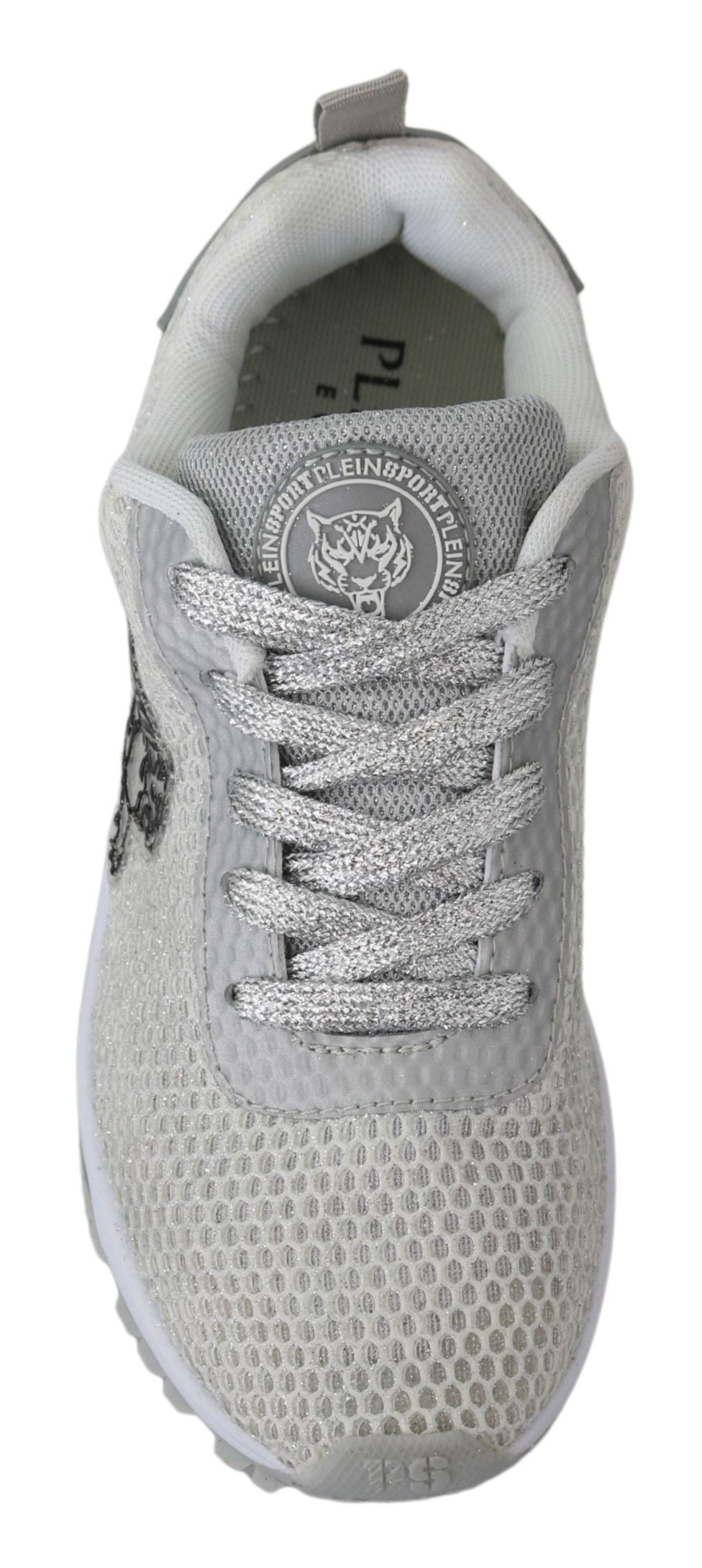 Buy Glamorous Silver Gretel Sport Sneakers by Plein Sport