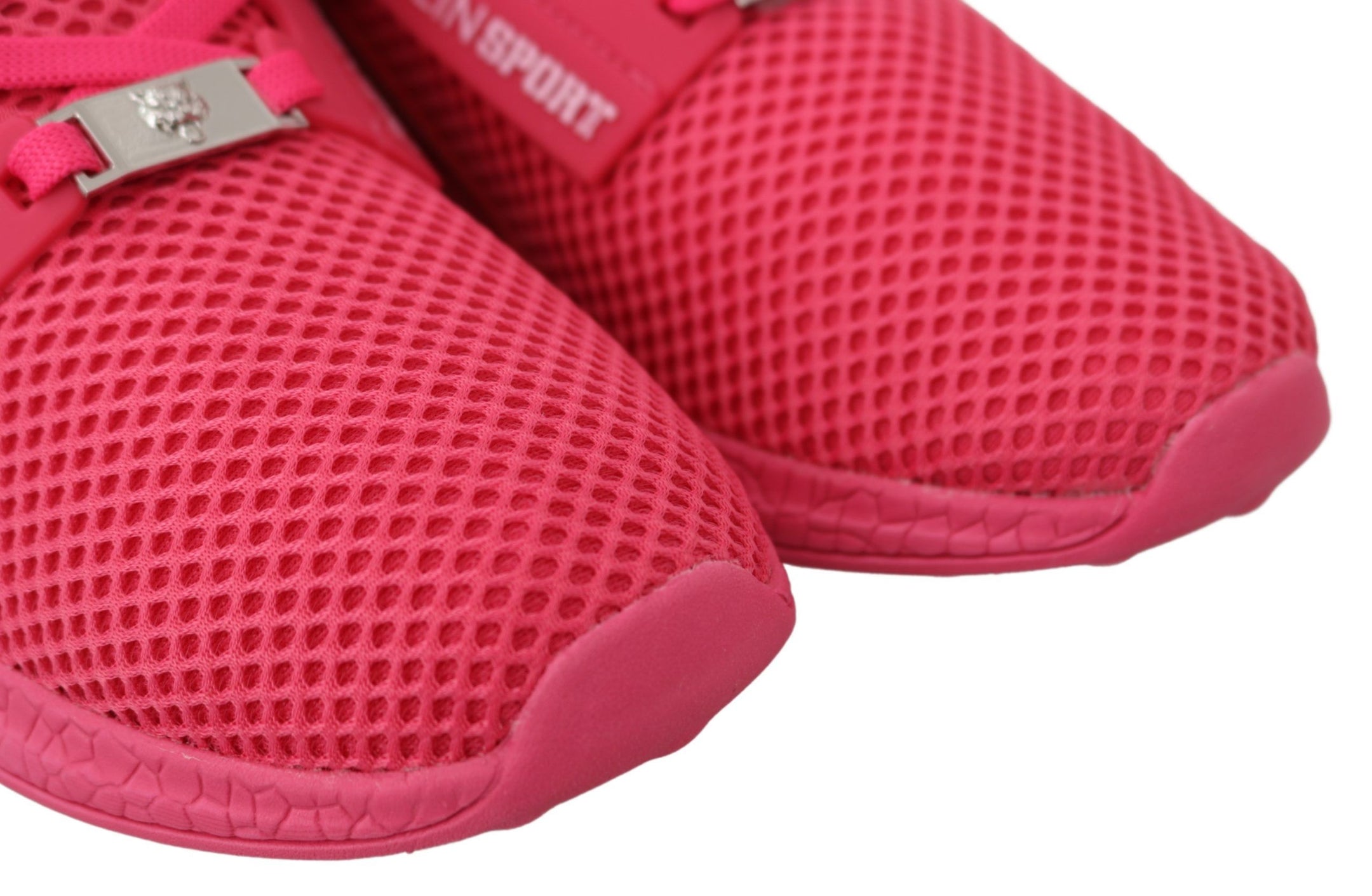 Buy Elegant Fuxia Runner Becky Sneakers by Plein Sport