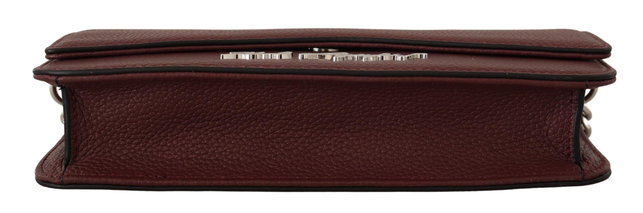 Buy Elegant Wine Leather Evening Clutch by Karl Lagerfeld