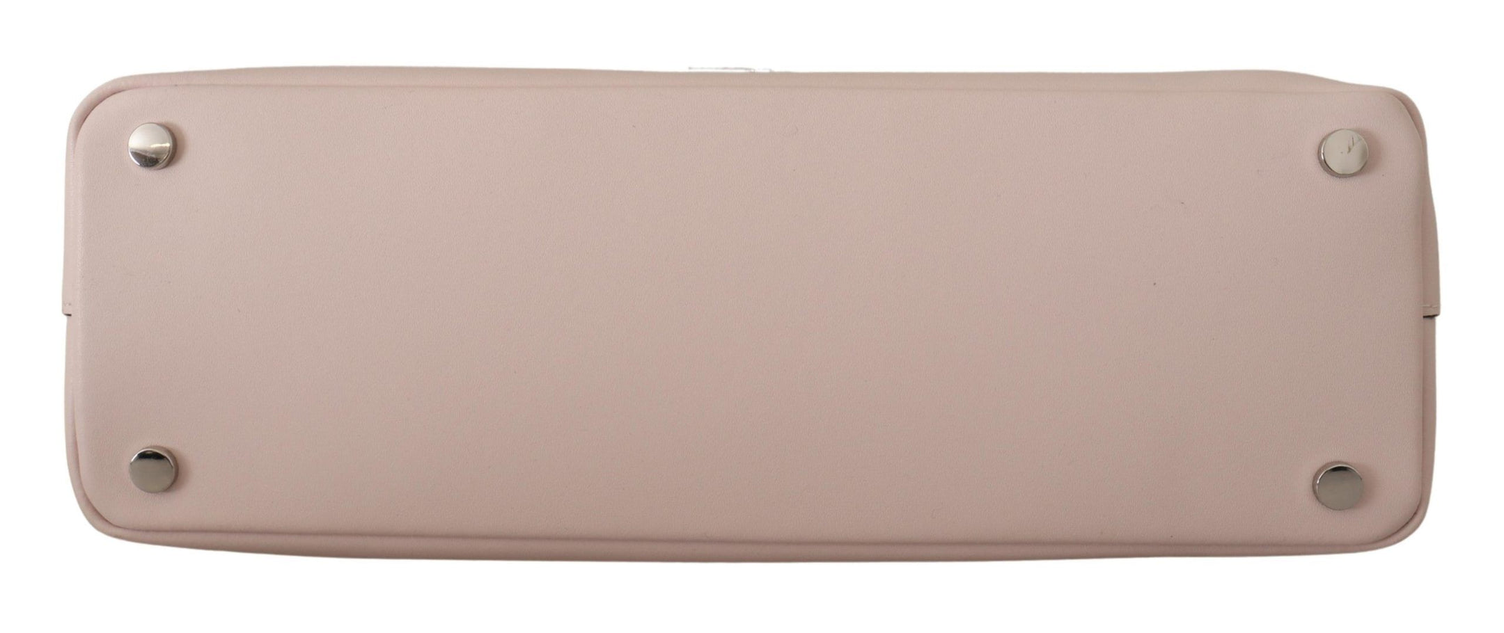 Buy Elegant Mauve Chalk Leather Shoulder Bag by Karl Lagerfeld