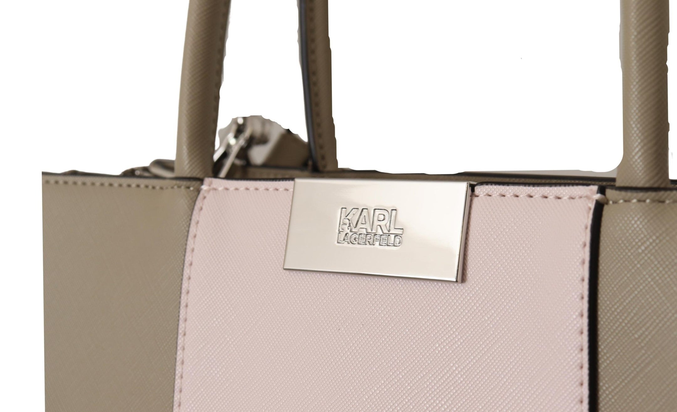 Buy Elegant Sage Green Tote Shoulder Bag by Karl Lagerfeld