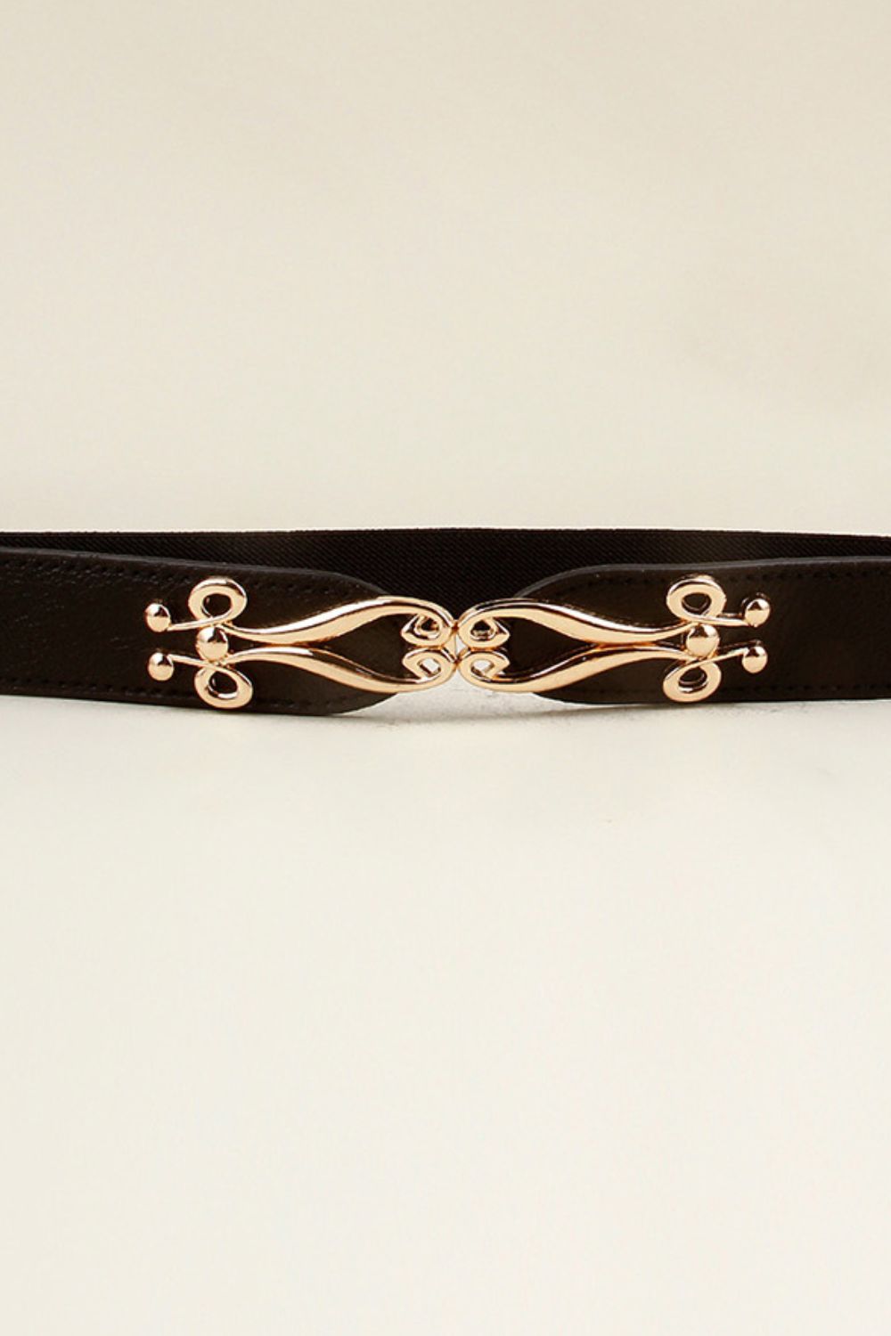 Buy Alloy Buckle Elastic Belt by Faz